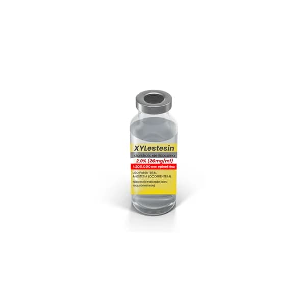 XYLESTESIN 2% 20MG/Ml COM VASOCONSTRITOR - CRISTÁLIA